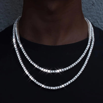 New Classical 4MM Tennis Chain Iced Out